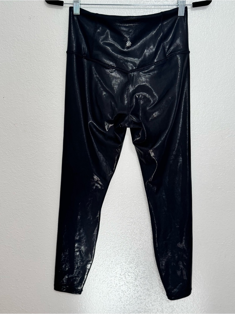 Athleta elation shine tights size medium-black leggings - Picture 5 of 8